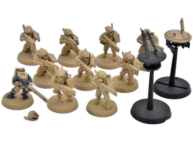 Games Workshop TAU EMPIRE 10 Fire Warrior Strike Team #2 Warhammer 40K