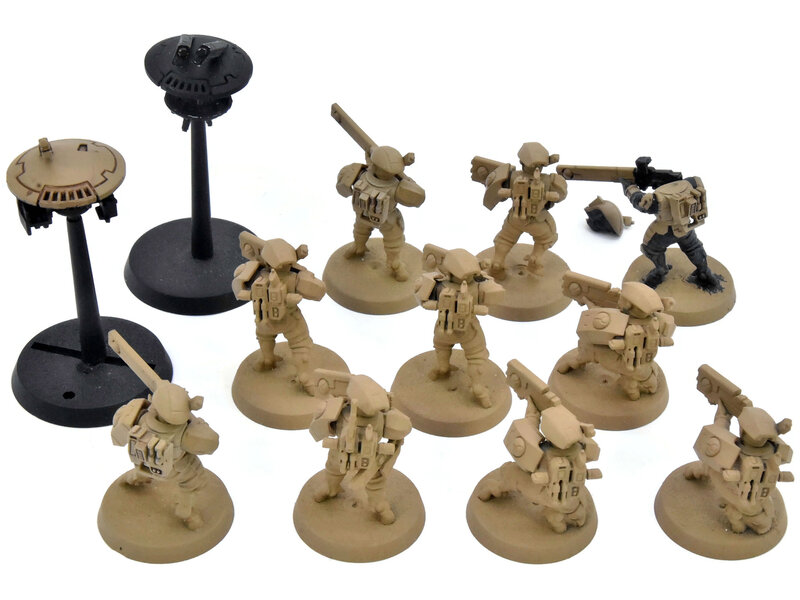 Games Workshop TAU EMPIRE 10 Fire Warrior Strike Team #2 Warhammer 40K