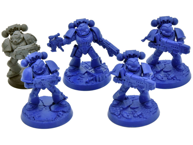 Games Workshop SPACE MARINES 5 Veterans #4 Warhammer 40K
