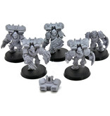 Games Workshop SPACE MARINES 5 Assault Marines #1 Warhammer 40K Salamanders upgrade