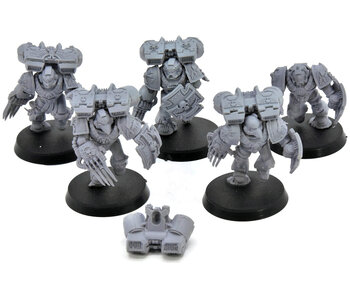SPACE MARINES 5 Assault Marines #1 Warhammer 40K Salamanders upgrade