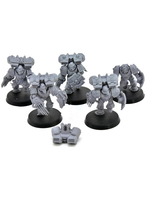 SPACE MARINES 5 Assault Marines #1 Warhammer 40K Salamanders upgrade