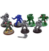 Games Workshop SPACE MARINES 7 Loose Models #1 Warhammer 40K lieutenant