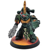 Games Workshop SPACE MARINES Salamander Captain #3 WELL PAINTED Warhammer 40K