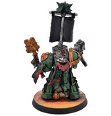 Games Workshop SPACE MARINES Salamanders Chaplain #1 Warhammer 40K Converted