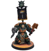Games Workshop SPACE MARINES Salamanders Chaplain #1 Warhammer 40K Converted