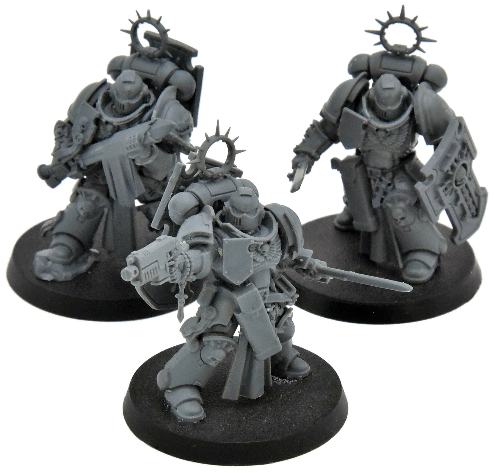 Warhammer 40K - 3 BLADEGUARD VETERANS Space Marines 40,000 48-44