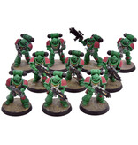 Games Workshop SPACE MARINES 10 Intercessors #1 Warhammer 40K Salamanders