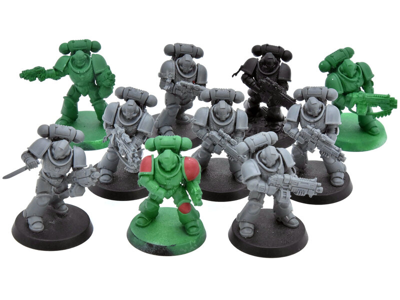 Games Workshop SPACE MARINES 10 Intercessors #6 Warhammer 40K