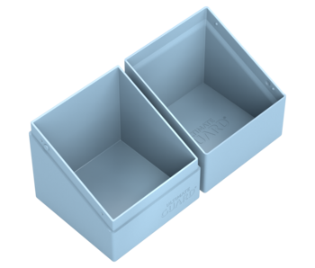 Ultimate Guard Deck Case Boulder 100+ Pastel Solid Baby Blue