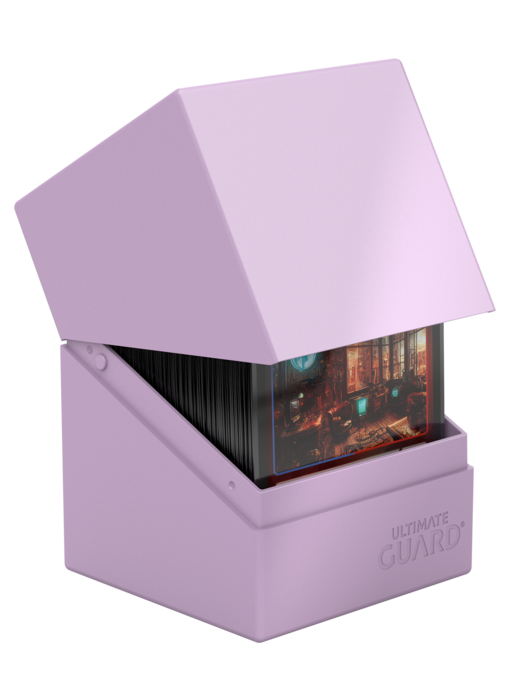 Ultimate Guard Deck Case Boulder 100+ Pastel Solid Lavender Purple