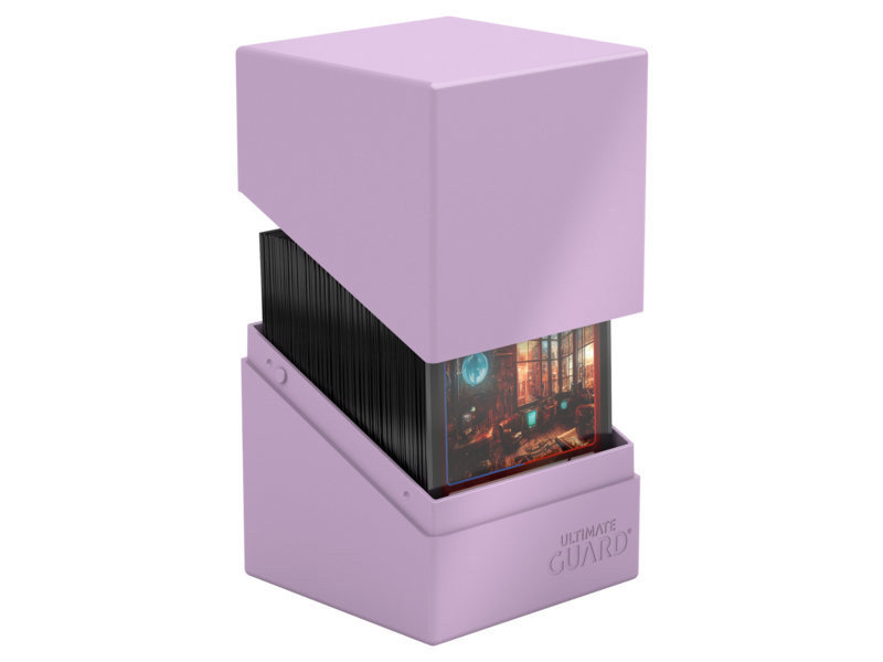 Ultimate Guard Deck Case Boulder 100+ Pastel Solid Lavender Purple