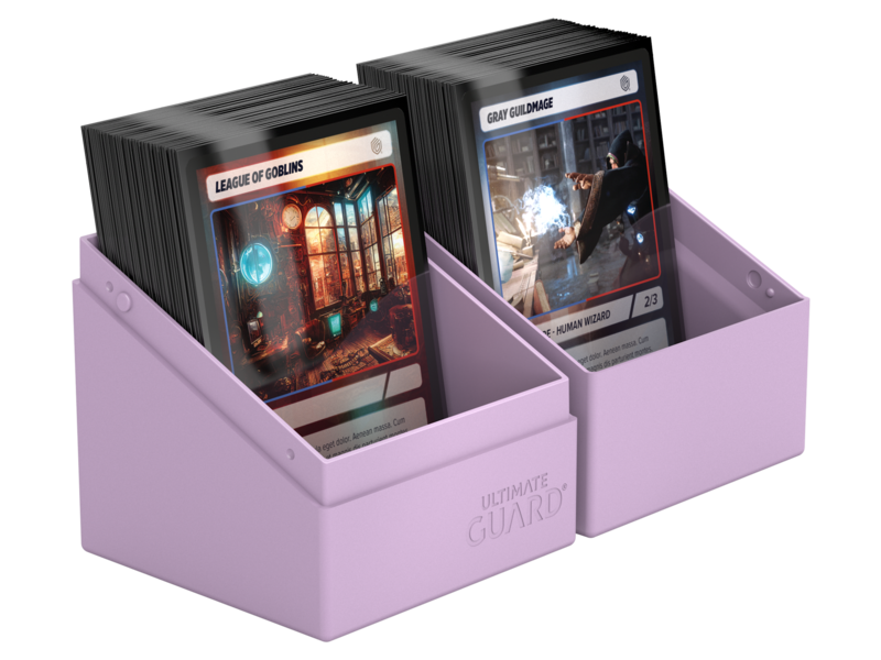 Ultimate Guard Deck Case Boulder 100+ Pastel Solid Lavender Purple