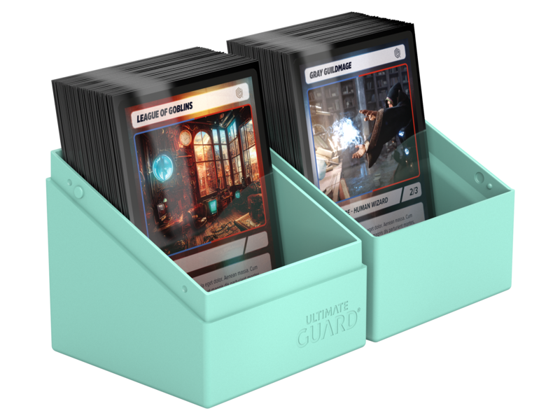 Ultimate Guard Deck Case Boulder 100+ Pastel Solid Mint Green