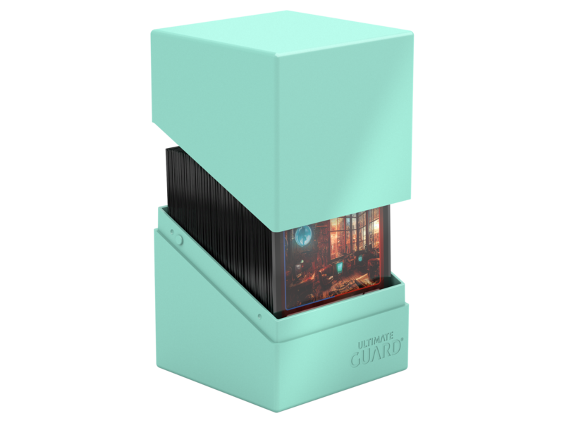 Ultimate Guard Deck Case Boulder 100+ Pastel Solid Mint Green