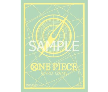 Bandai One Piece Trading Card Supplies - Deck Protectors - Standard Green & Yellow (70 Sleeves)