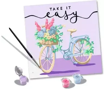 CreArt Take It Easy - Paint by numbers for adults