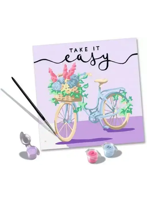 CreArt Take It Easy - Paint by numbers for adults