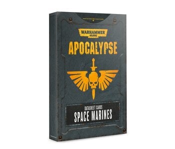 Apocalypse Space Marines Datasheet Cards