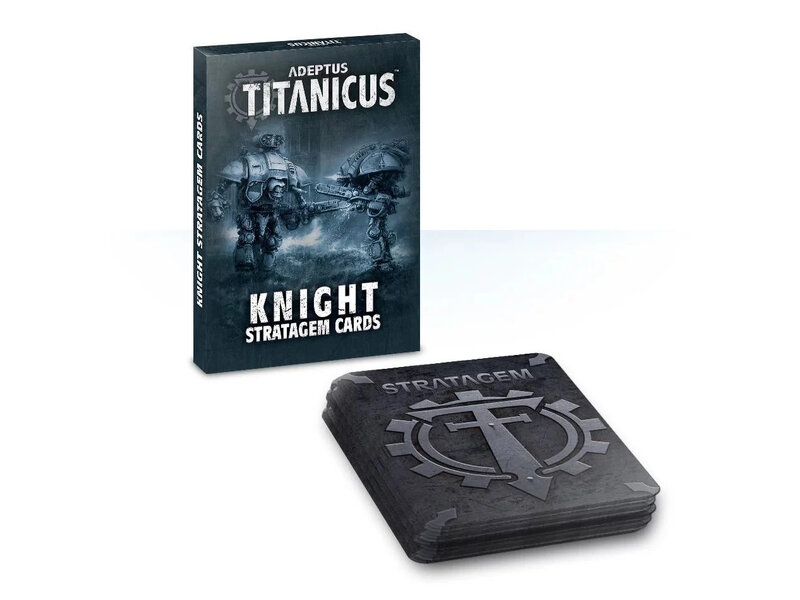 Games Workshop Adeptus Titanicus - Knight Strategem Cards