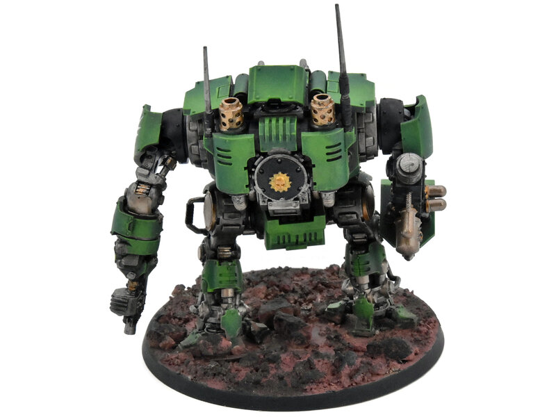 Games Workshop SALAMADERS Invictor Tactical warsuit #1 WELL PAINTED Warhammer 40K