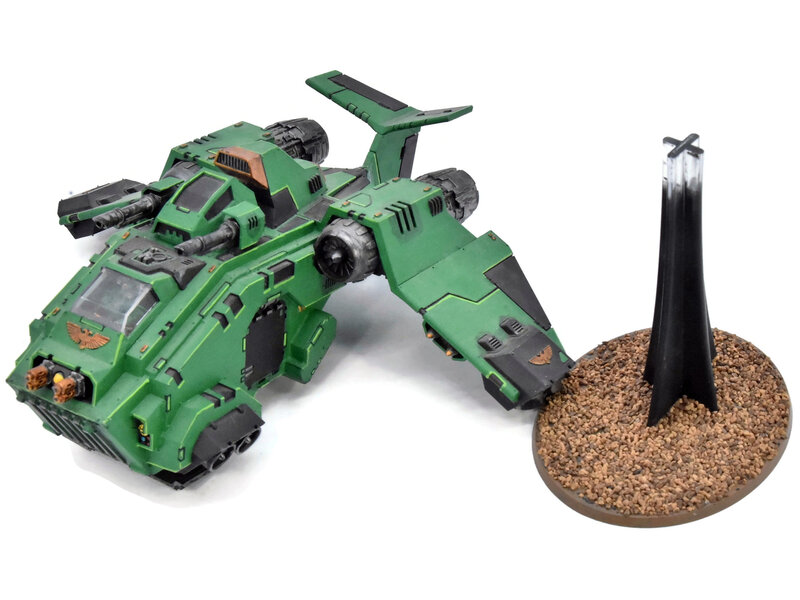 Games Workshop SPACE MARINES Stormraven Gunship #1 WELL PAINTED Warhammer 40K