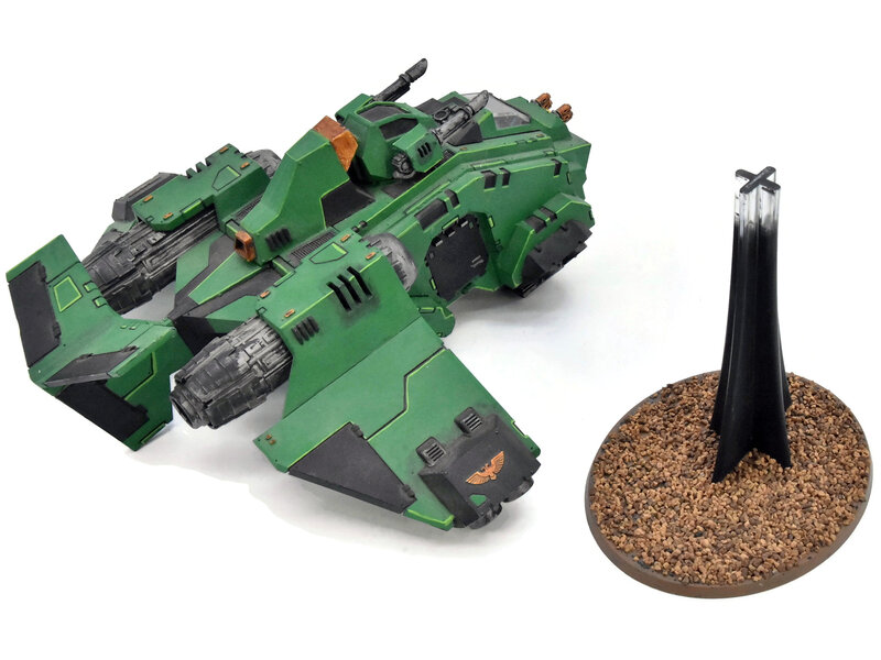 Games Workshop SPACE MARINES Stormraven Gunship #1 WELL PAINTED Warhammer 40K