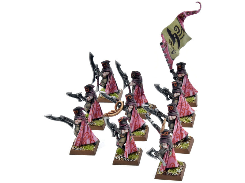 Games Workshop WOOD ELVES 10 Wildwood rangers #1 PRO PAINTED Old WOrld