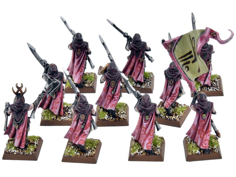 Games Workshop WOOD ELVES 10 Wildwood rangers #1 PRO PAINTED Old WOrld