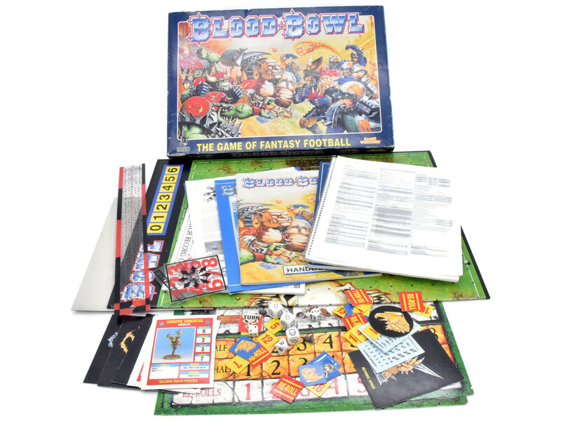 Games Workshop BLOOD BOWL BOX TOKENS BOOKS SCENERY NO MINIS #1 Classic Starter Fantasy
