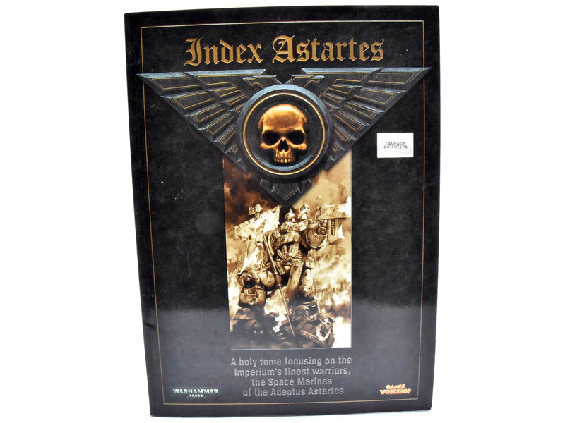 Games Workshop WARHAMMER Warhammer 40K Index Astartes USED GOOD Condition