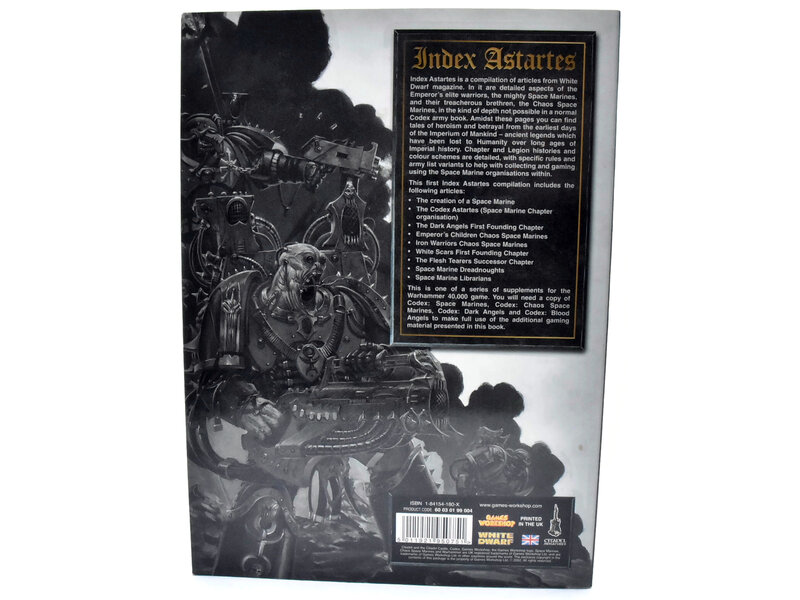 Games Workshop WARHAMMER Warhammer 40K Index Astartes USED GOOD Condition