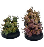 Games Workshop MAGGOTKIN OF NURGLE 3 Nurglings #2 WELL PAINTED Warhammer Sigmar