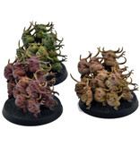 Games Workshop MAGGOTKIN OF NURGLE 3 Nurglings #2 WELL PAINTED Warhammer Sigmar