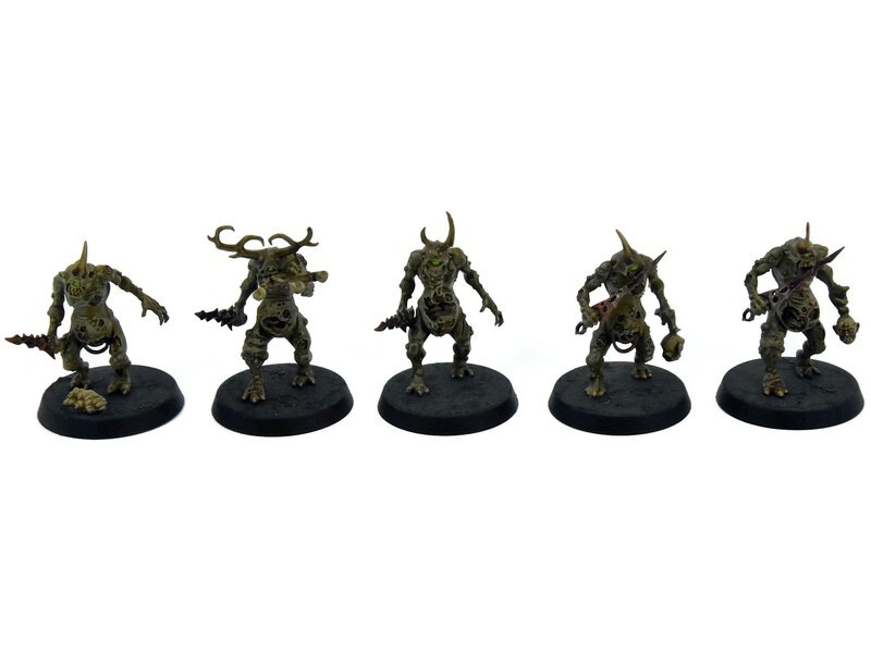Games Workshop MAGGOTKIN OF NURGLE 10 Plaguebearers #6 WELL PAINTED Warhammer Sigmar