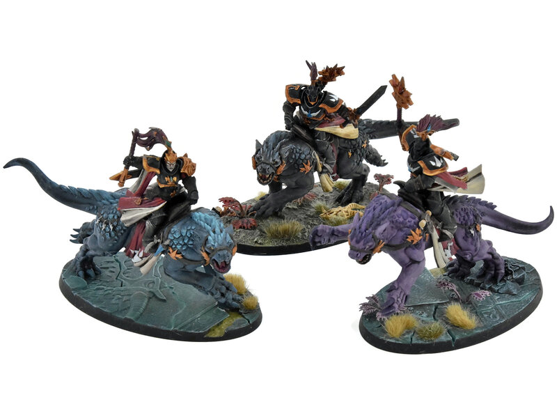 Games Workshop STORMCAST ETERNALS 3 Evocators On Celestial Dracolines #1 1 Broken Staff