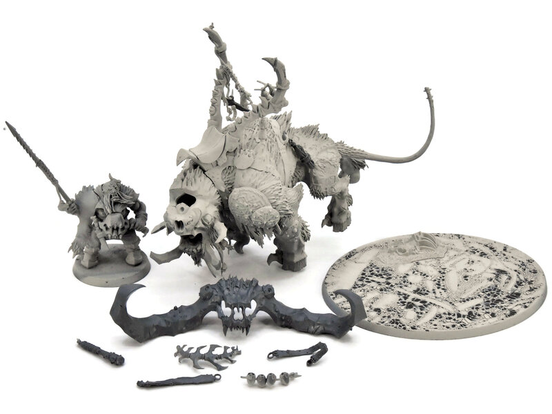 Games Workshop OGOR MAWTRIBES Frostlord On Stonehorn #1 Warhammer Sigmar
