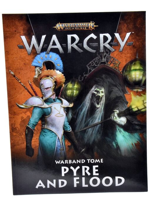 WARCRY Warband Tome Pyre And Flood USED VERY GOOD Condition