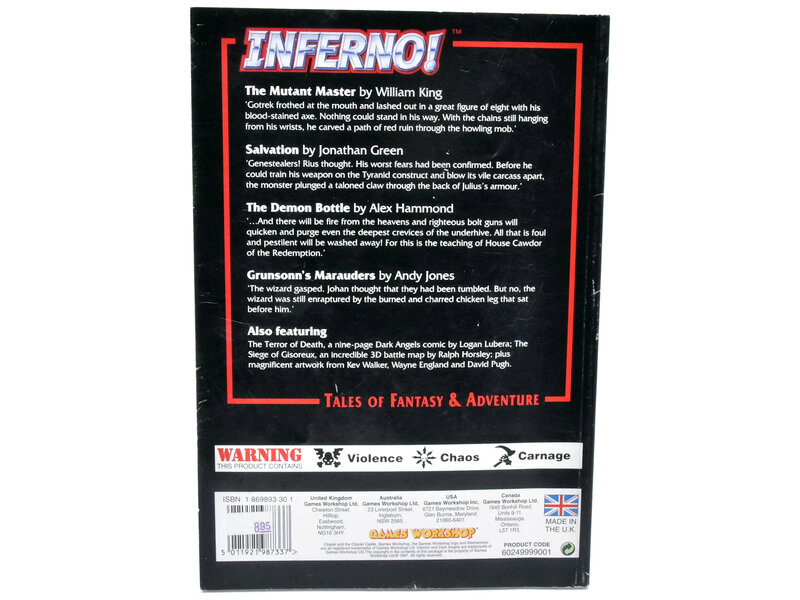 Games Workshop INFERNO Issue 1 USED OK Condition  Book