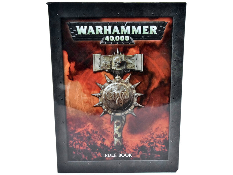 Games Workshop WARHAMMER 40K Rulebook USED OK Condition