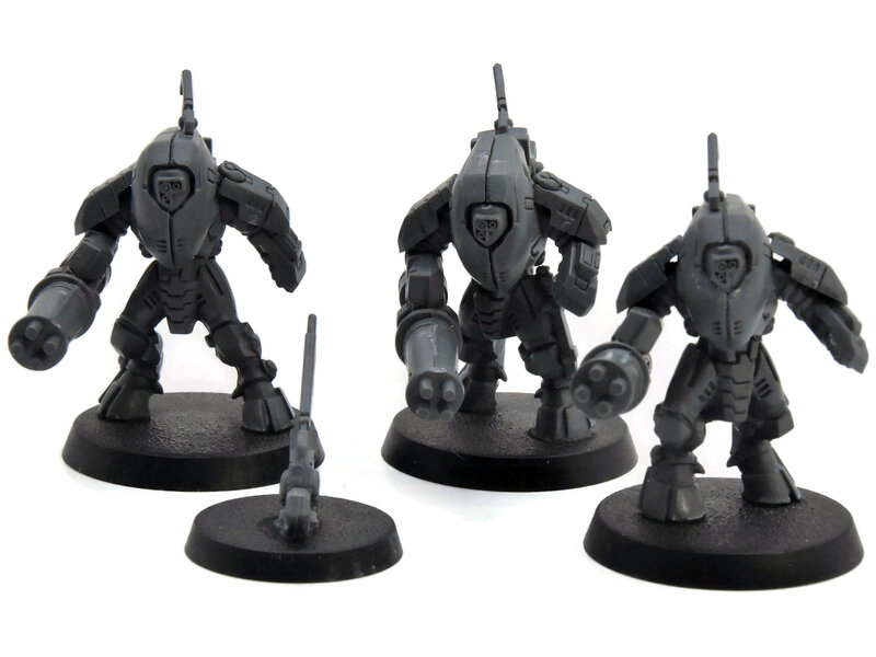 Games Workshop TAU EMPIRE 3 Stealth Battlesuits #3 Warhammer 40K