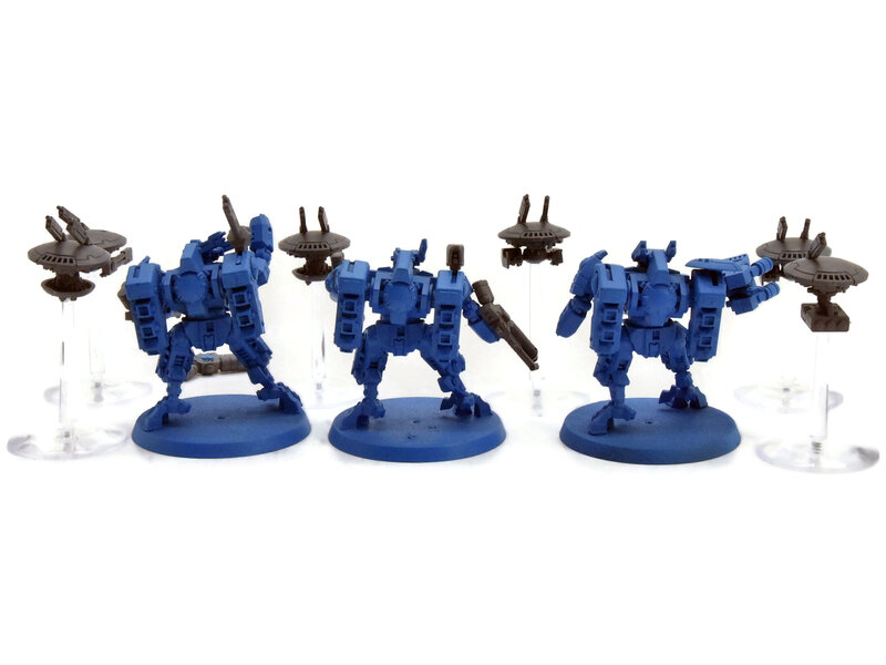 Games Workshop TAU EMPIRE 3 Crisis Battlesuits #4 Warhammer 40K