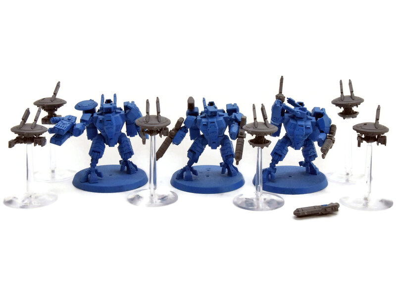 Games Workshop TAU EMPIRE 3 Crisis Battlesuits #4 Warhammer 40K