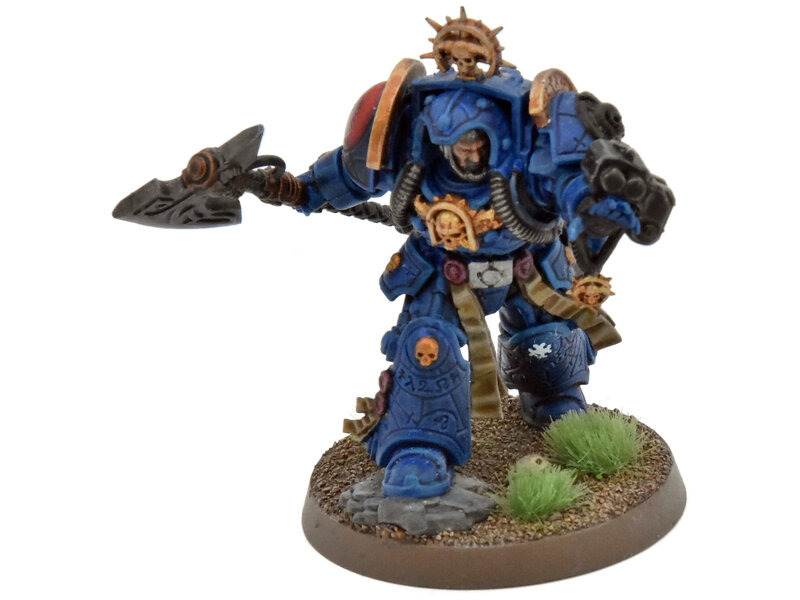Games Workshop SPACE MARINES Librarian In Terminator Armour #1 Warhammer 40K WELL PAINTED