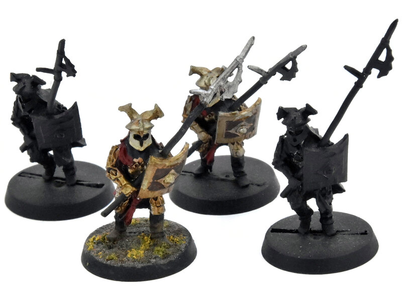 Games Workshop MIDDLE-EARTH 4 Easterling Warriors #5 METAL LOTR