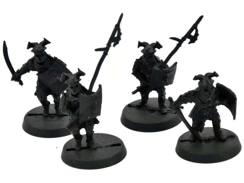 Games Workshop MIDDLE-EARTH 4 Easterling Warriors #2 METAL LOTR Easterlings