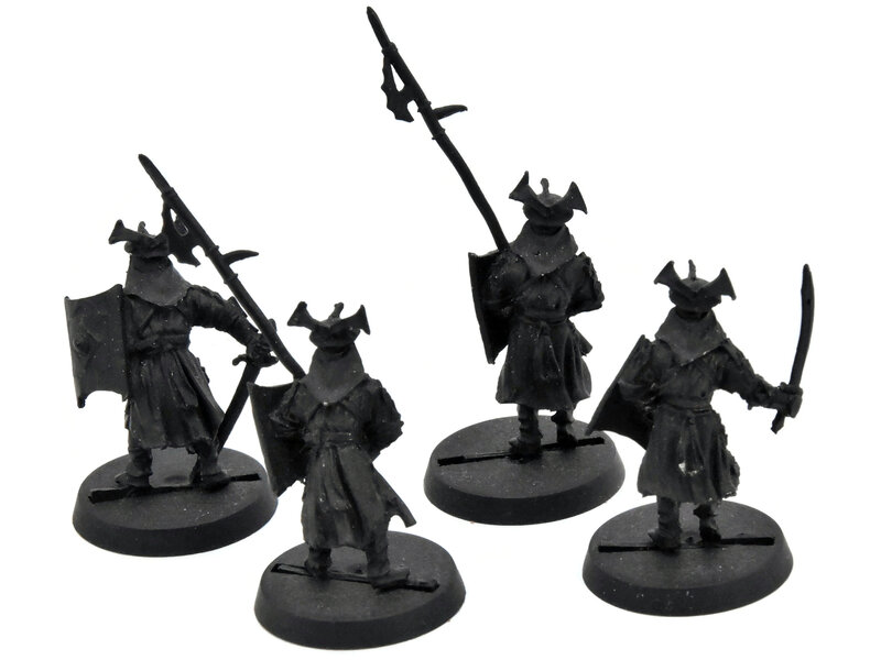 Games Workshop MIDDLE-EARTH 4 Easterling Warriors #2 METAL LOTR Easterlings