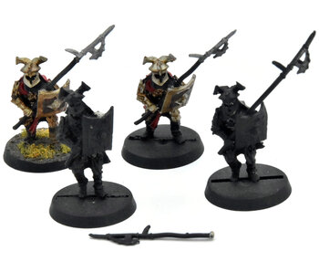 MIDDLE-EARTH 4 Easterling Warriors #6 METAL LOTR Easterlings