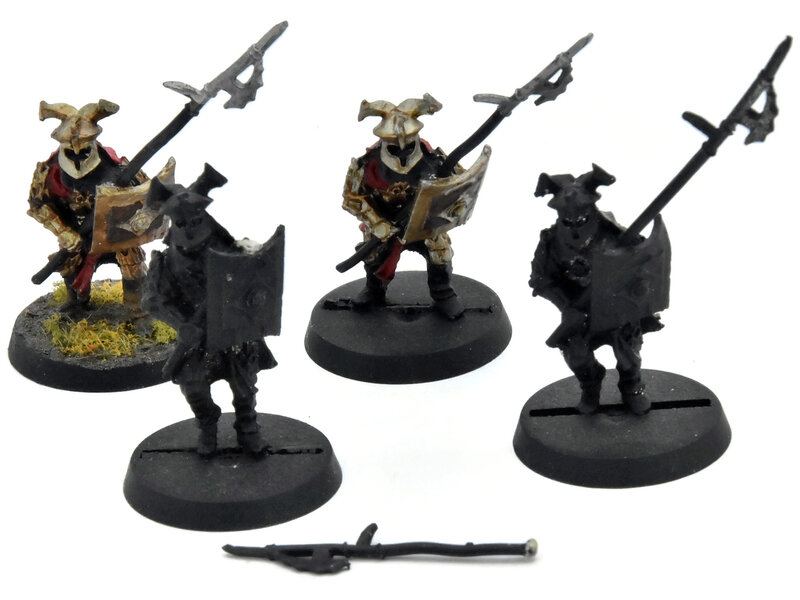 Games Workshop MIDDLE-EARTH 4 Easterling Warriors #6 METAL LOTR Easterlings