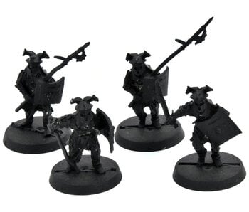 MIDDLE-EARTH 4 Easterling Warriors #3 METAL LOTR Easterlings